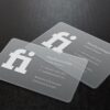 card nhựa trong