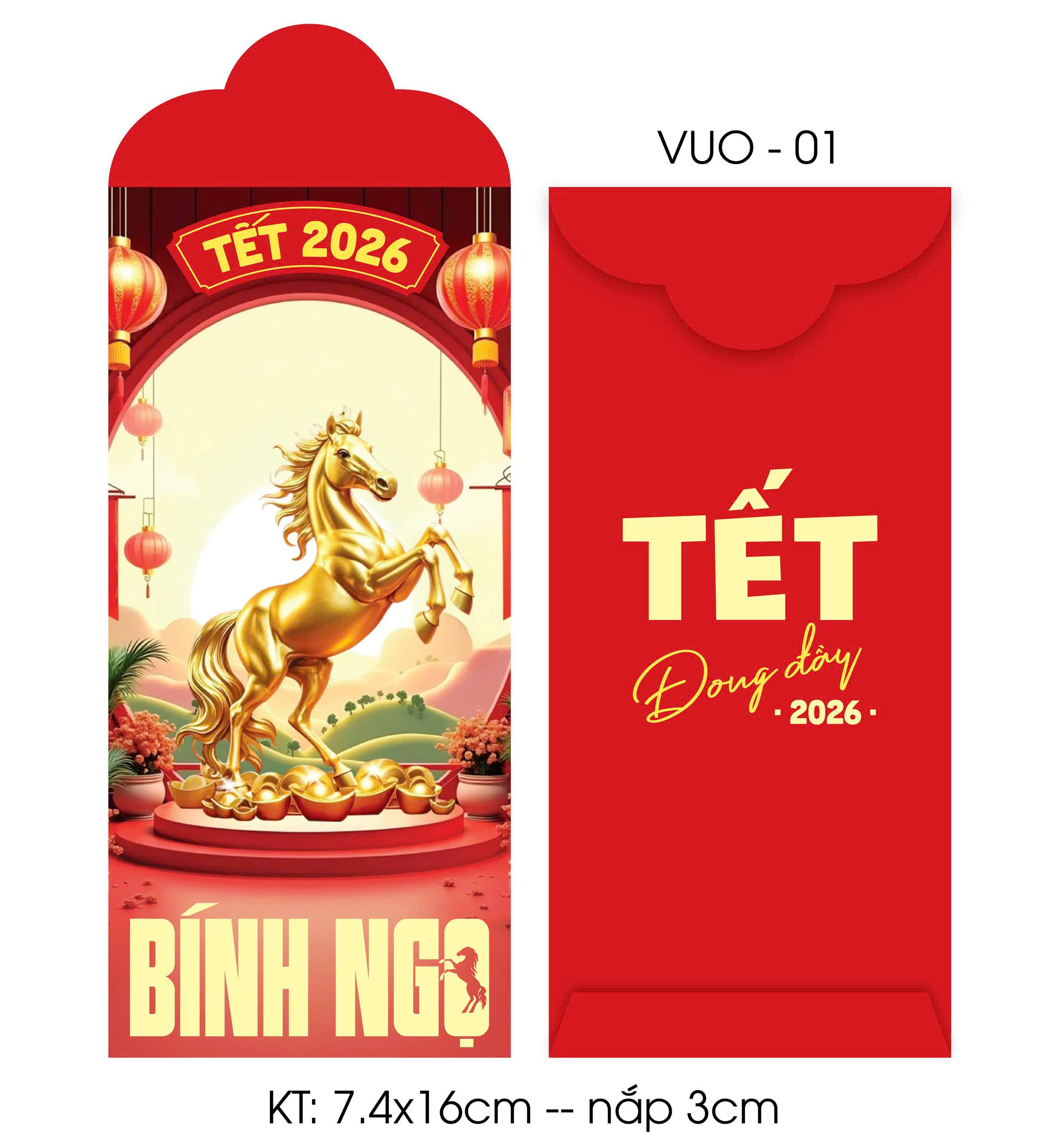 In Bao Lì Xì Lấy Trong Ngày